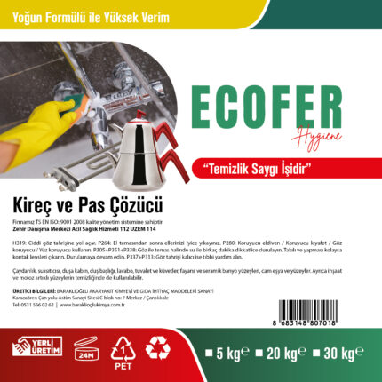 Profesyonel Kireç ve Pas Çözücü | Çok Yüzeyli Etkili Formül | BARAKLIOĞLU