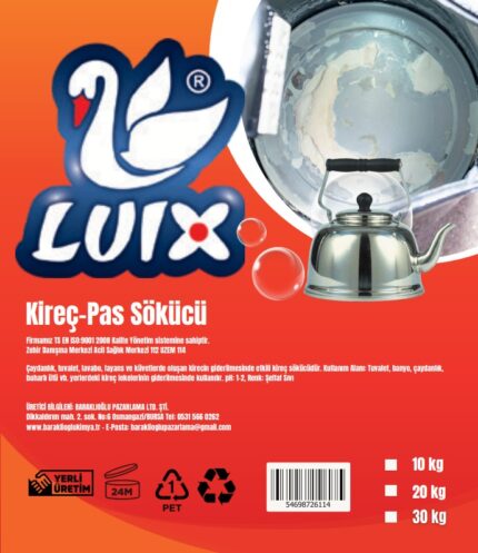 Kireç ve Pas Sökücü | Profesyonel Temizlik Ürünü | BARAKLIOĞLU